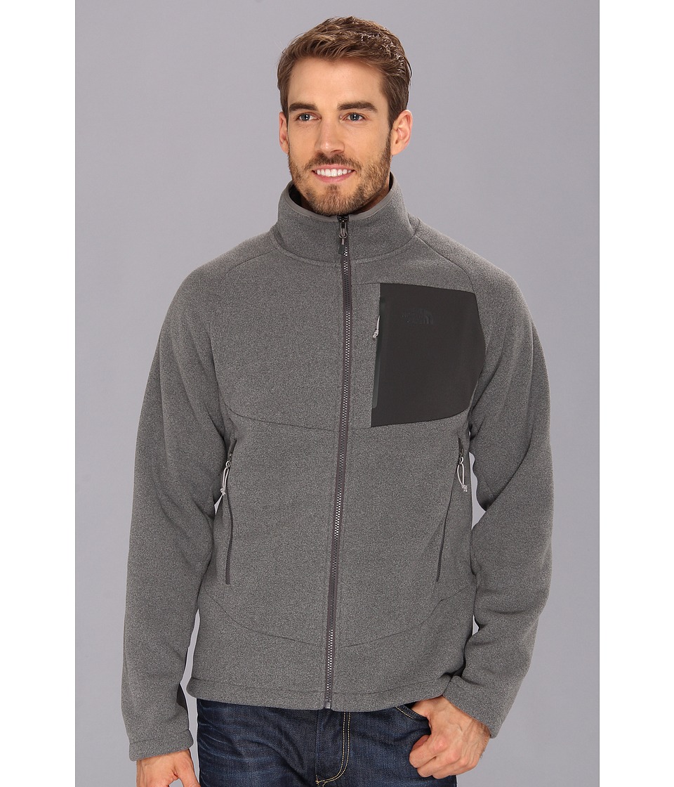 The North Face Chimborazo Full Zip Mens Coat (Gray)