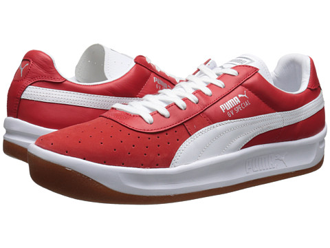 puma gv special red and white